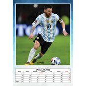 Calendrier Spirale 2025 Lionel Messi