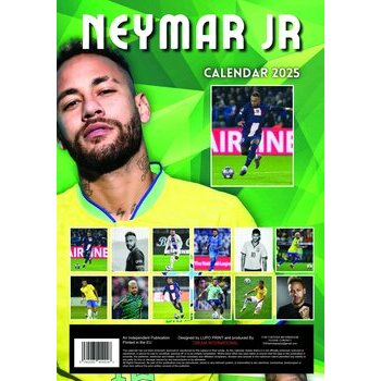 Calendrier 2025 Neymar Jr Football Format A3