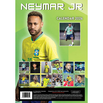 Calendrier 2025 Neymar Jr Football Format A3