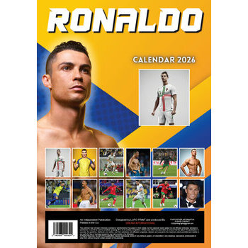 Calendrier 2025 Christiano Ronaldo Football Format A3