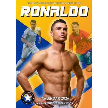 Calendrier 2025 Christiano Ronaldo Football Format A3