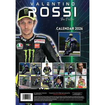 Calendrier 2025 Valentino Rossi Moto Format A3