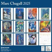Calendrier Mural 2025 Artiste Marc Chagall