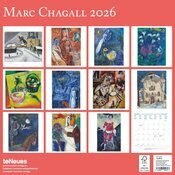 Calendrier Papier 2026 Artiste Marc Chagall
