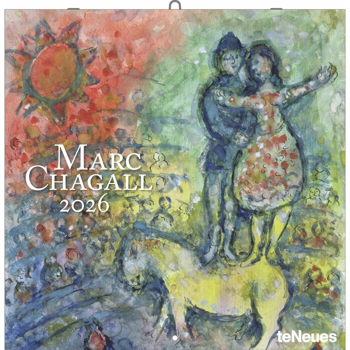 Calendrier 2026 Artiste Marc Chagall