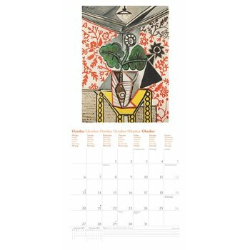 Calendrier 2025 Artiste Pablo Picasso