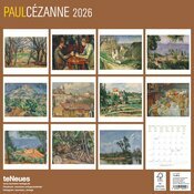 Calendrier Mural 2025Artiste Paul Cezanne