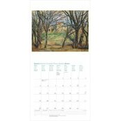 Calendrier Art Artiste Paul Cezanne