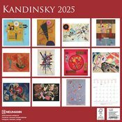  Calendrier Mural 2025 Artiste Kandinsky