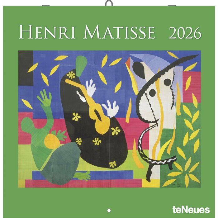 Calendrier 2026 Artiste Henri Matisse