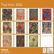 Calendrier Mural 2025 Artiste Paul Klee