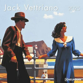 Calendrier 2025 Artiste Jack Vettriano