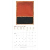 Calendrier Mural 2026 Artiste Mark Rothko