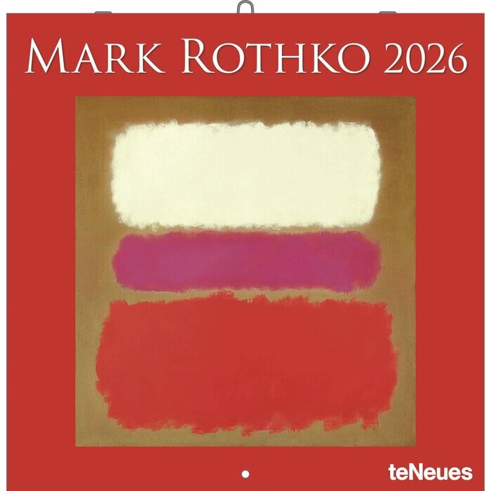 Calendrier 2026 Artiste Mark Rothko