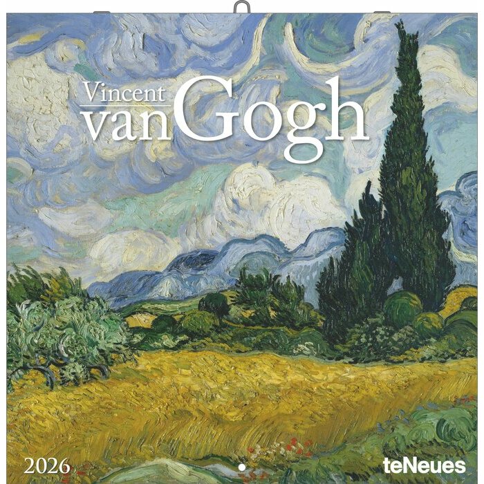 Calendrier 2025 Artiste Vincent Van Gogh