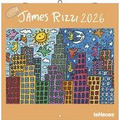 Calendrier 2026 Artiste James Rizzi