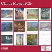 Calendrier Mural 2025Artiste Claude Monet