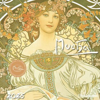 Calendrier 2025 Artiste Alphonse Mucha