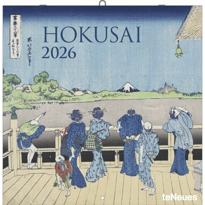 Calendrier 2026 Mural Artiste Japonais Hokusai
