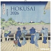 Calendrier 2026 Mural Artiste Japonais Hokusai
