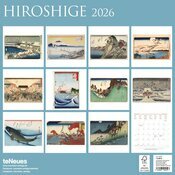 Calendrier Mural 2025Artiste Japonais Hiroshige