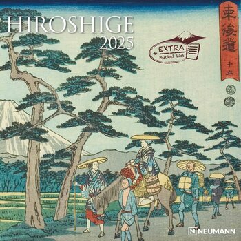 Calendrier 2025 Artiste Japonais Hiroshige