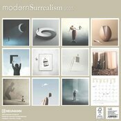 Calendrier Mural 2025 Artiste Moderne Surréalisme