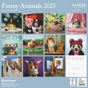 Calendrier 2025 Animaux Lucia Heffernan