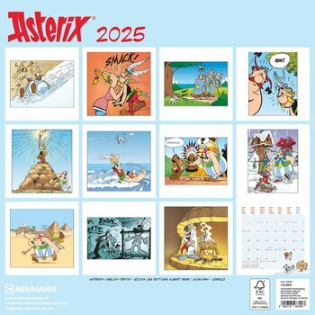 Calendrier 2025 BD Astérix