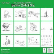 Calendrier Mural 2025Lapin Suicidaire Bunny Suicides