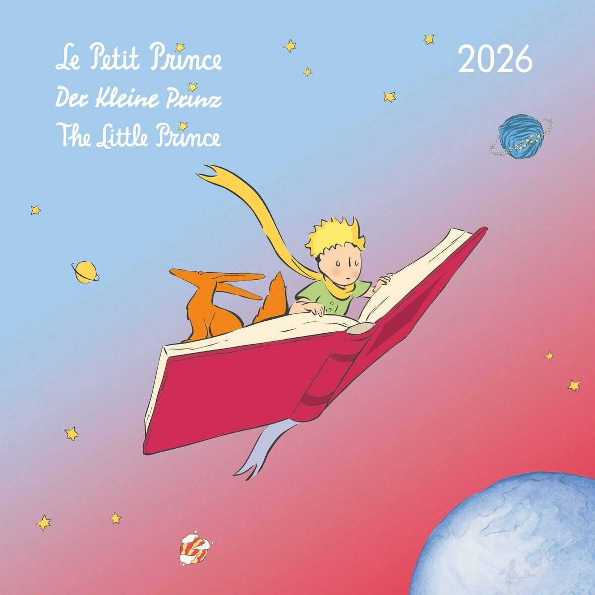 Calendrier Mural 2025 Bandes Dessinées Le Petit Prince St Exupéry Contes