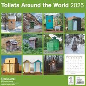 Calendrier Mural 2025 Tour du Monde des Toilettes