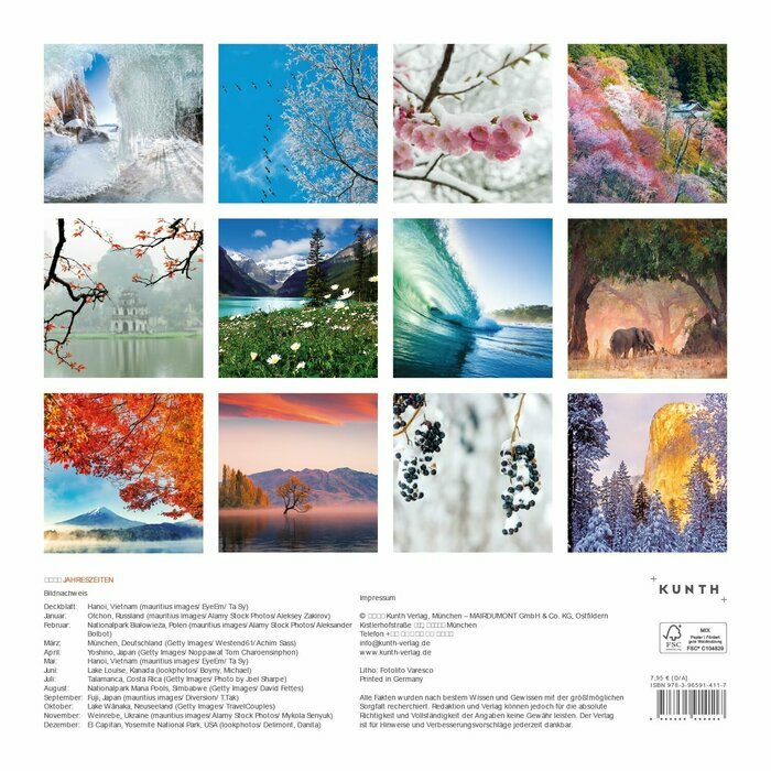 Calendrier Nature et Saison 2025