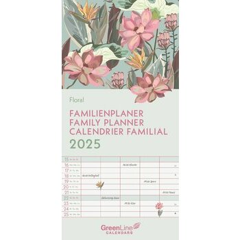 Calendrier Familial 2025 Eco-responsable Floral