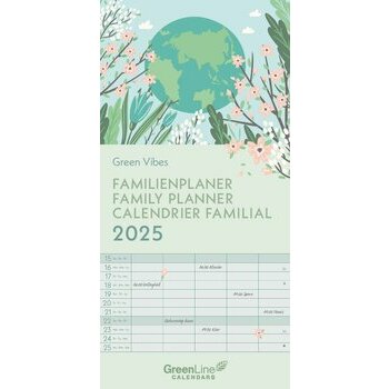 Calendrier Familial 2025 Eco-responsable Nature