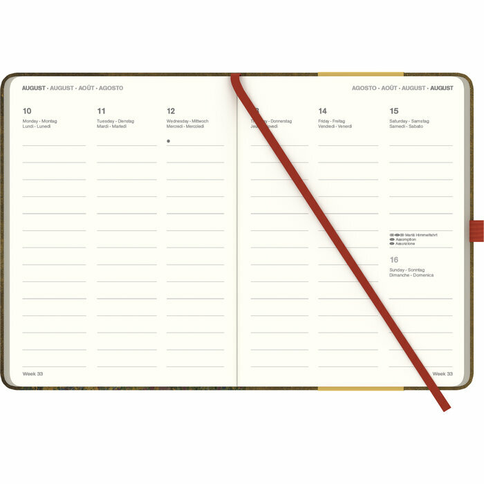 Agenda Cool 2026 Gustave Klimt