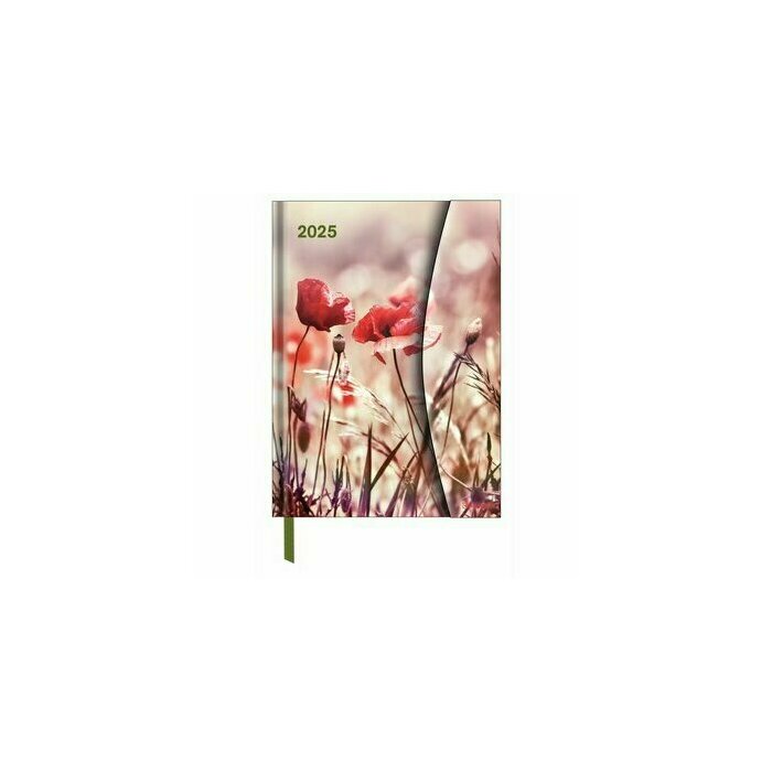 Agenda 2025 Fleurs Coquelicots