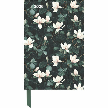 Agenda Poche Magnétique 2025 Fleurs Blanches Agenda Poche Magnétique 2025 Fleurs Blanches