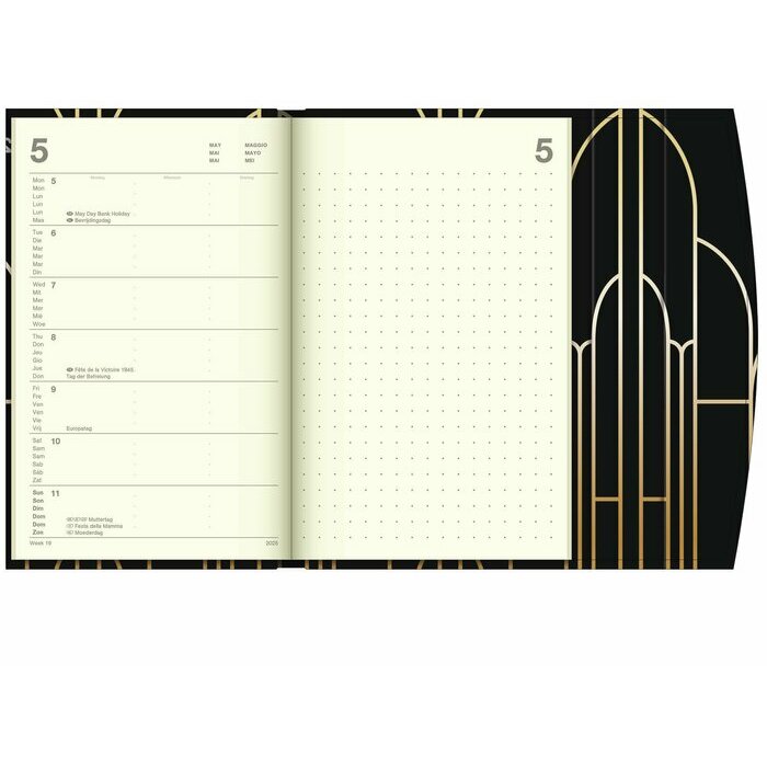 Agenda Poche 2025 Art Déco