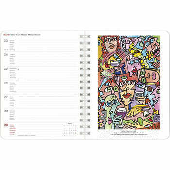 Agenda Spirale 2026 James Rizzi
