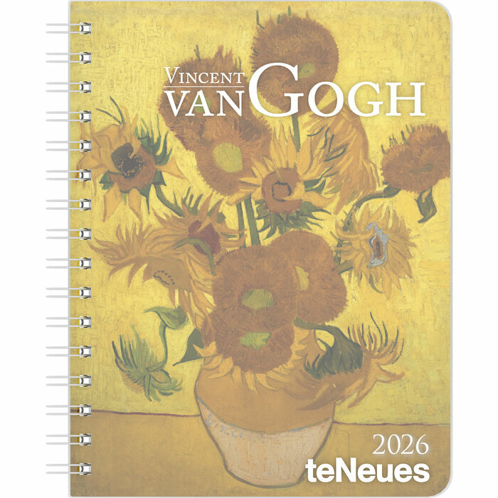 Agenda RELIURE Spirale 2025 Vincent Van Gogh