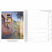 Agenda Spirale papier 2026 Claude Monet