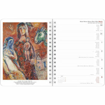 Agenda Spirale 2026 Marc Chagall Agenda Spirale 2026 Marc Chagall
