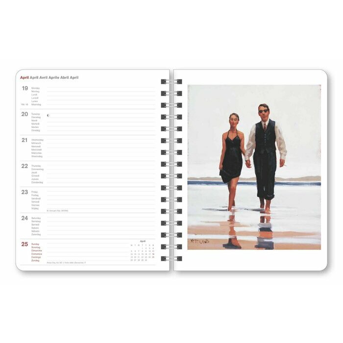 Agenda Spirale 2025 Jack Vettriano