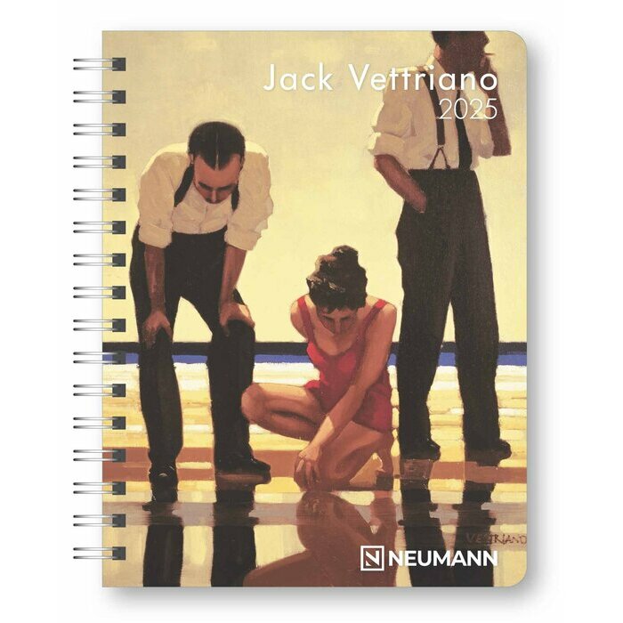 Agenda RELIURE Spirale 2025 Jack Vettriano