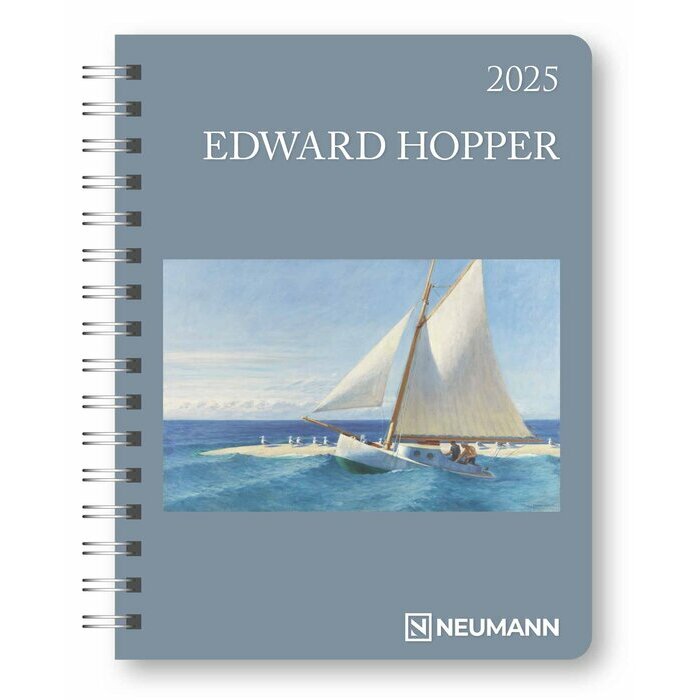  Agenda Reliure Spirale 2025 Edouard Hopper