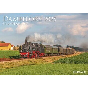 Maxi Calendrier 2025 Trains à Vapeur