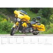 Maxi Calendrier 2025 Motos Harleys