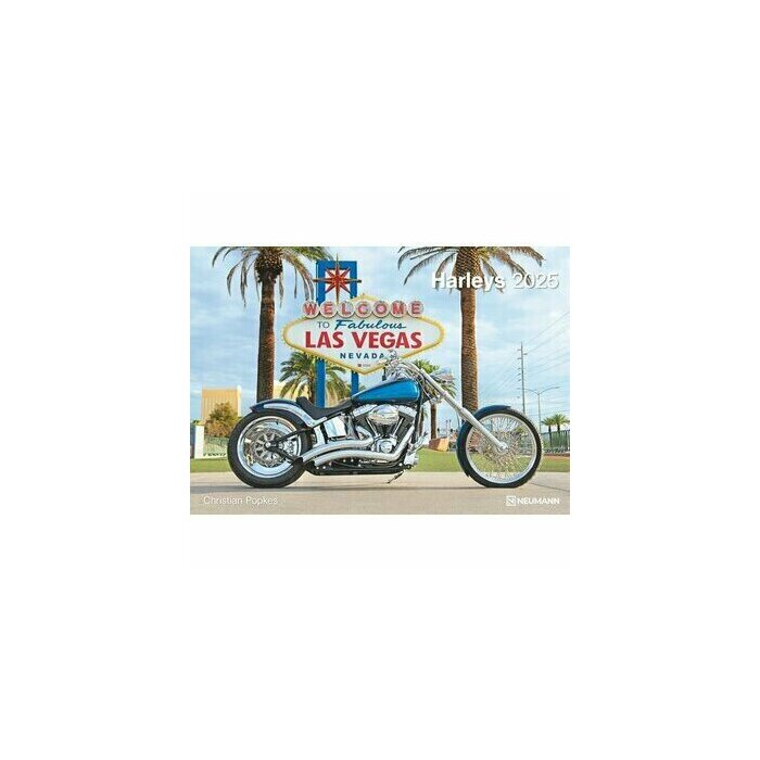Maxi Calendrier 2025 Motos Harley