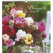 Maxi Calendrier spirale 2026 Bouquets de Fleurs